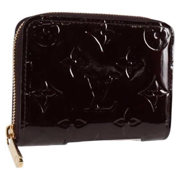 LOUIS VUITTON Vernis Zippy Coin Purse Coin Purse amethyst M90143 LV Auth 126846V - Picture 1 of 16